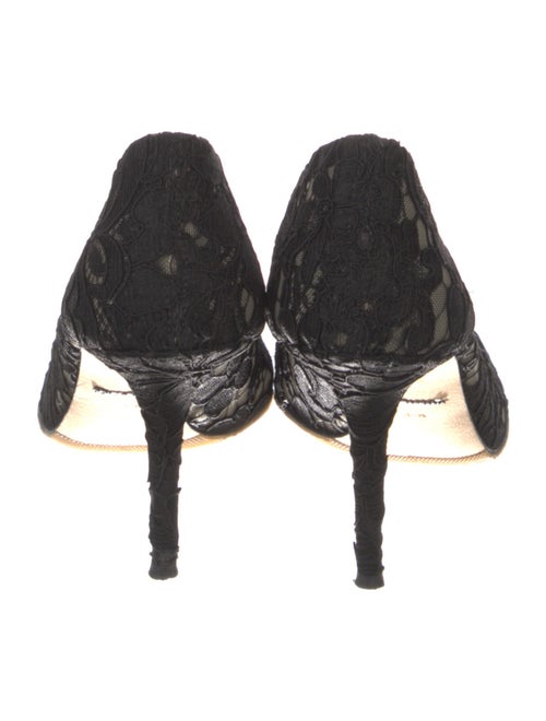 Dolce & Gabbana Lace Lace Pattern Pumps