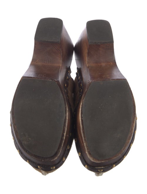 Dolce & Gabbana Suede Mules