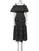 Dolce & Gabbana Polka Dot Print Midi Length Dress