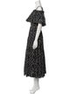 Dolce & Gabbana Polka Dot Print Midi Length Dress