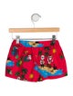 Dolce & Gabbana Toddler Girls' Pattern Printed Shorts