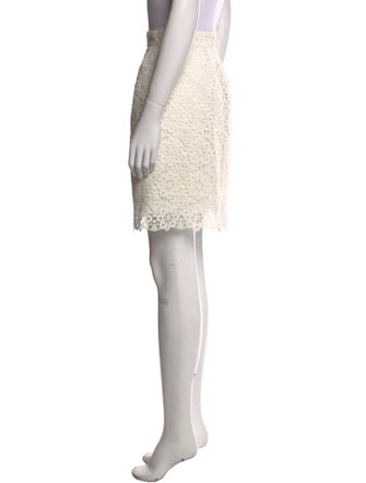 Dolce & Gabbana Lace Trim Embellishment Mini Skirt