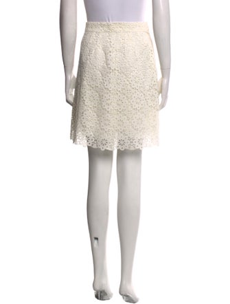 Dolce & Gabbana Lace Trim Embellishment Mini Skirt
