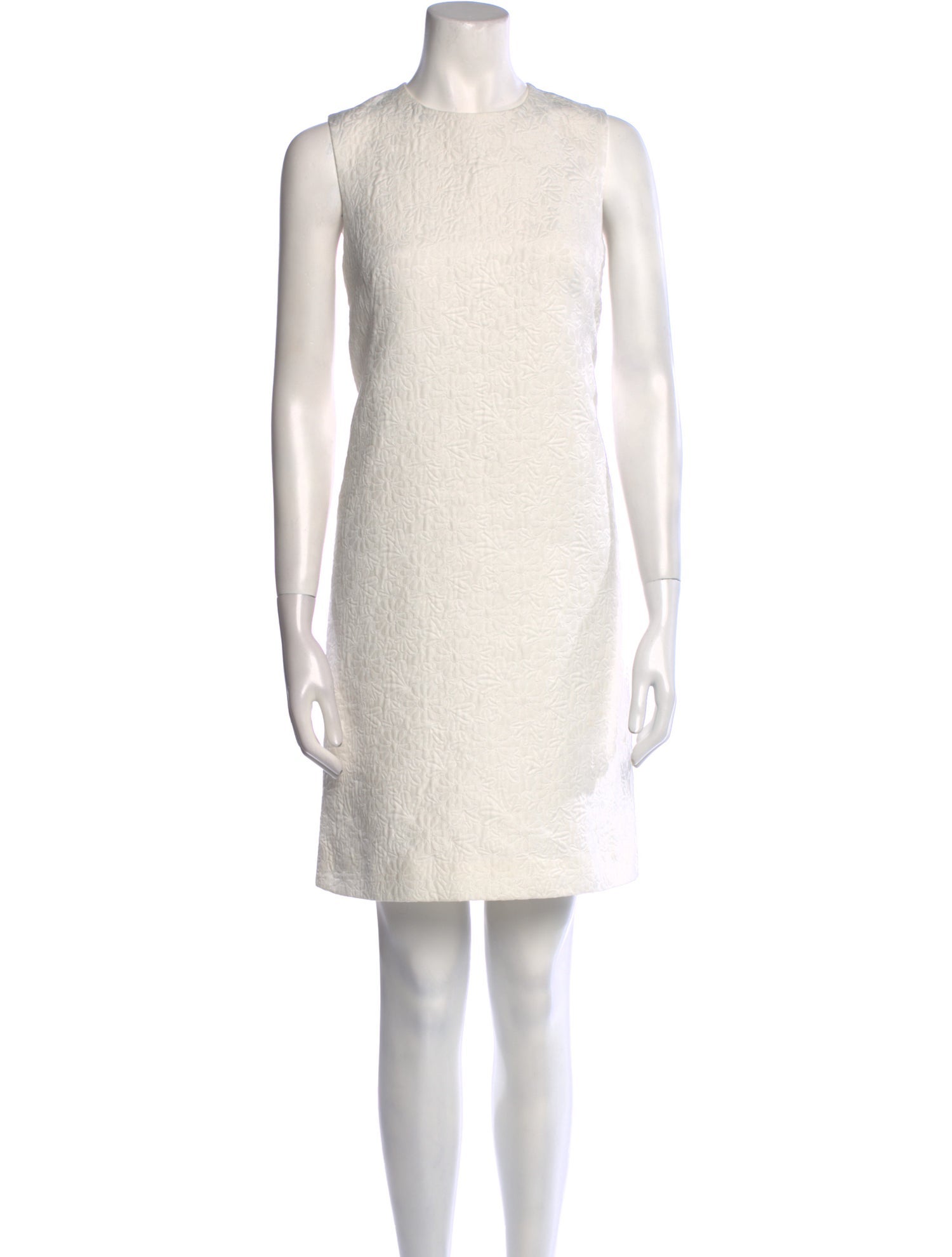 Dolce & Gabbana Crew Neck Mini Dress