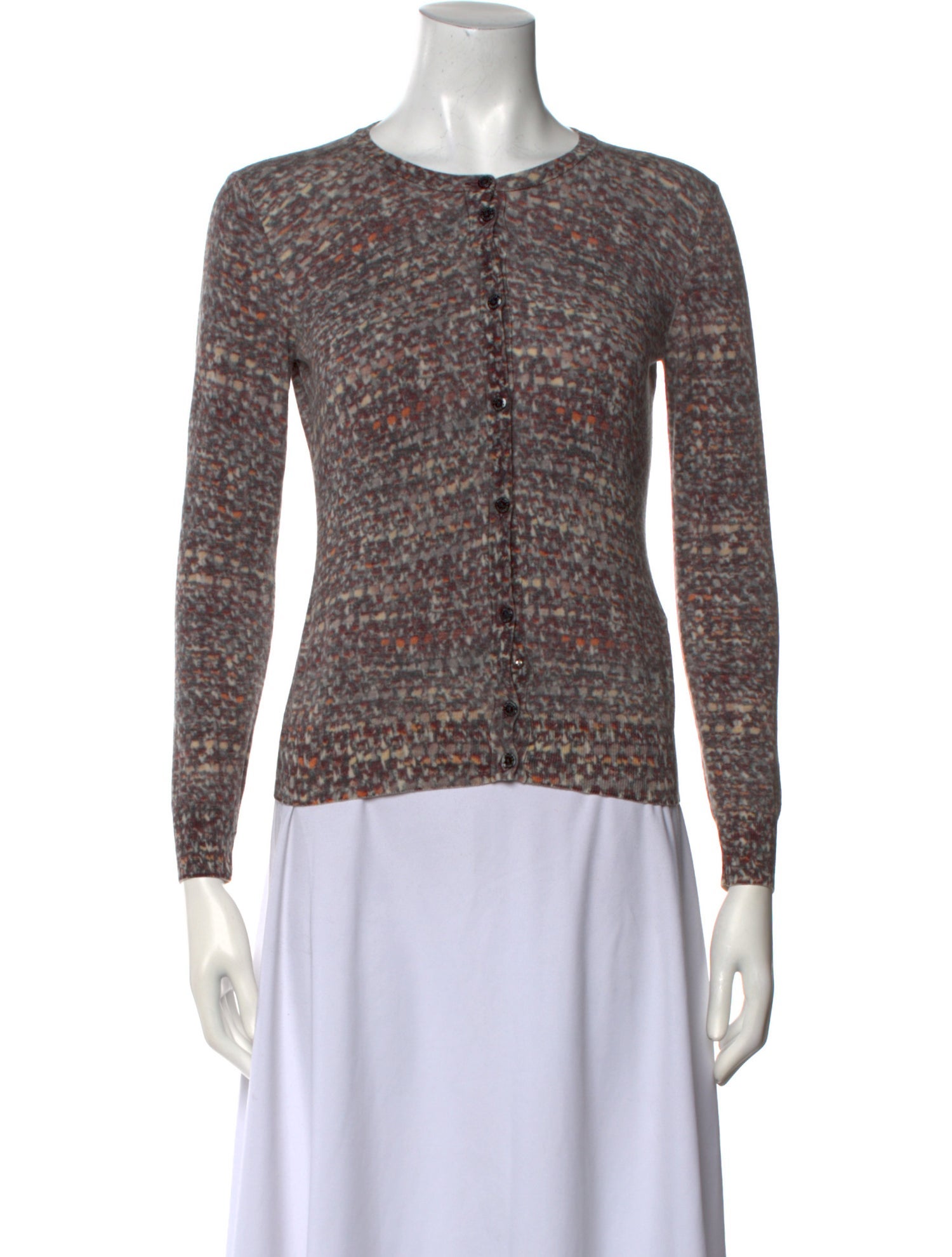 Dolce & Gabbana Virgin Wool Printed Sweater