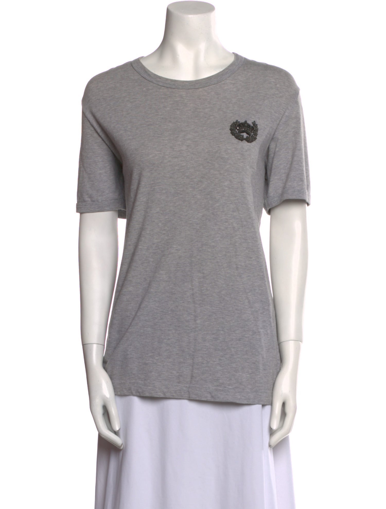 Dolce & Gabbana Crew Neck Short Sleeve T-Shirt