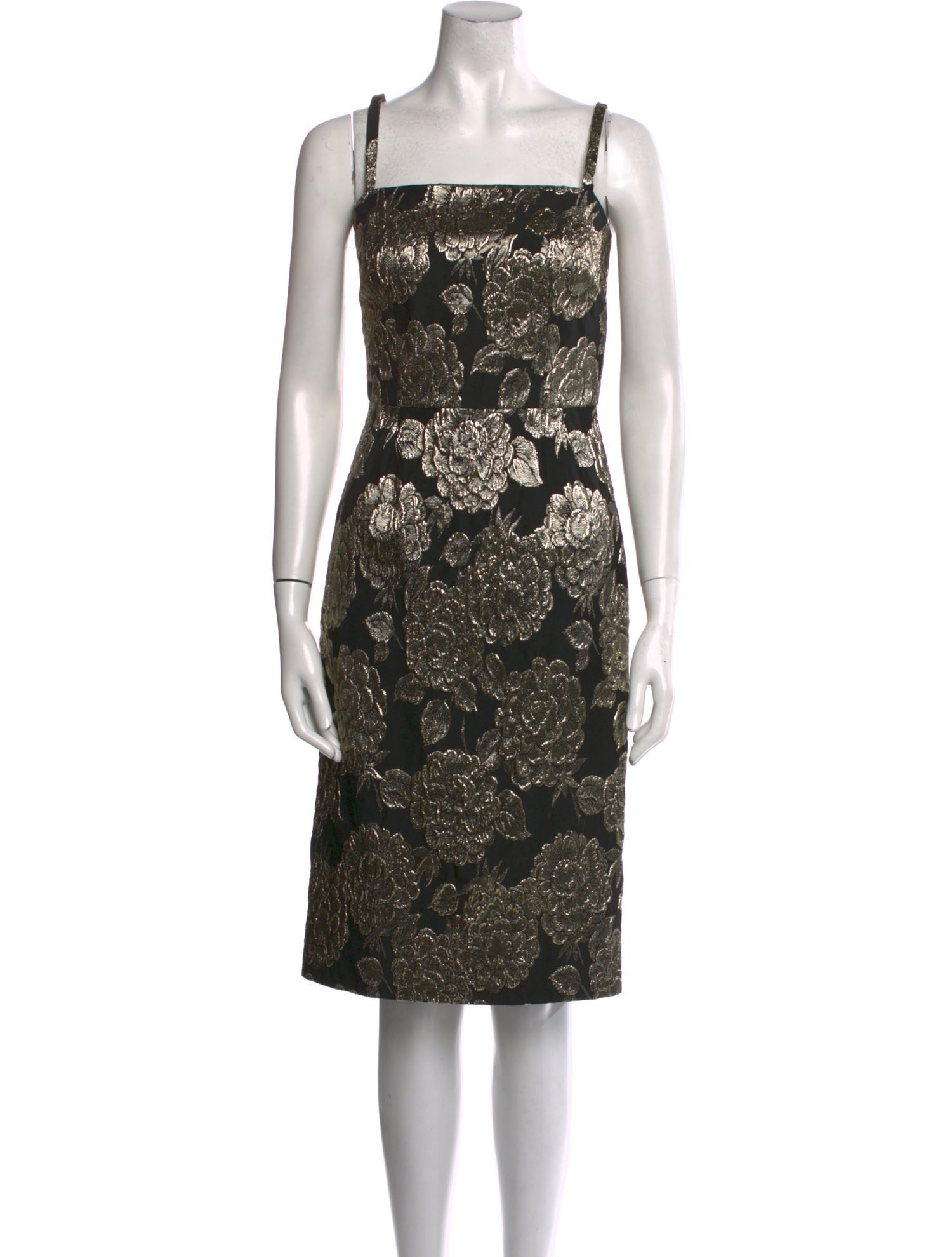 Dolce & Gabbana Silk Midi Length Dress