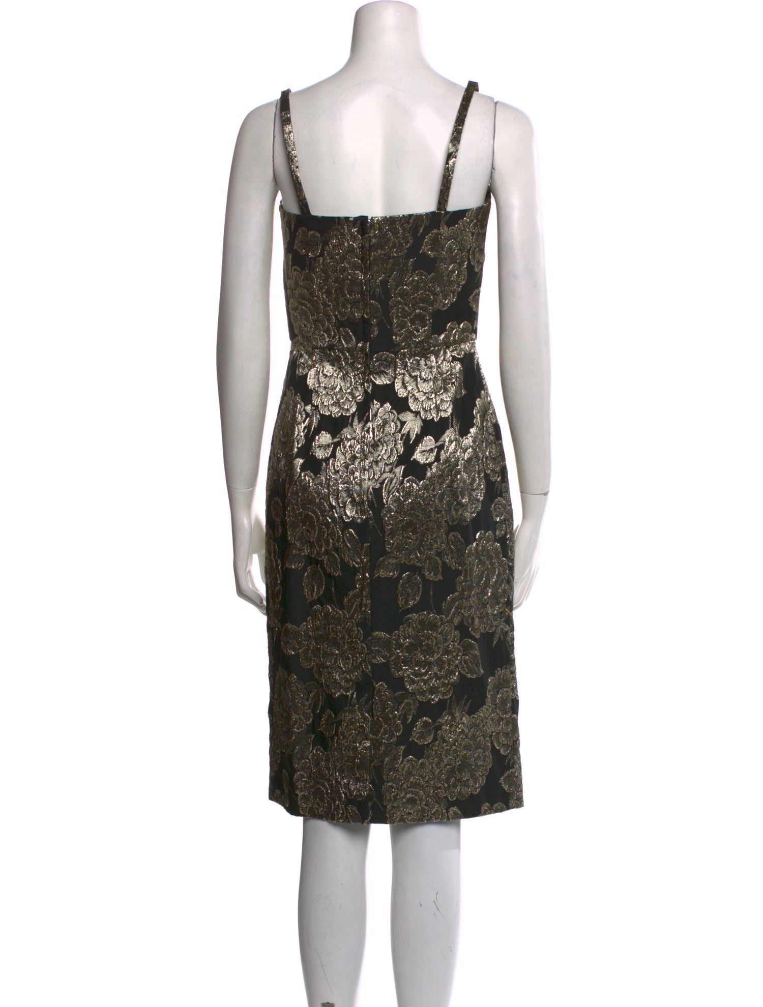 Dolce & Gabbana Silk Midi Length Dress