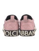 Dolce & Gabbana Quilted Pattern Nylon Sneakers