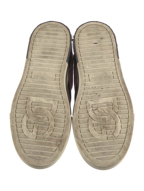 Dolce & Gabbana Quilted Pattern Nylon Sneakers