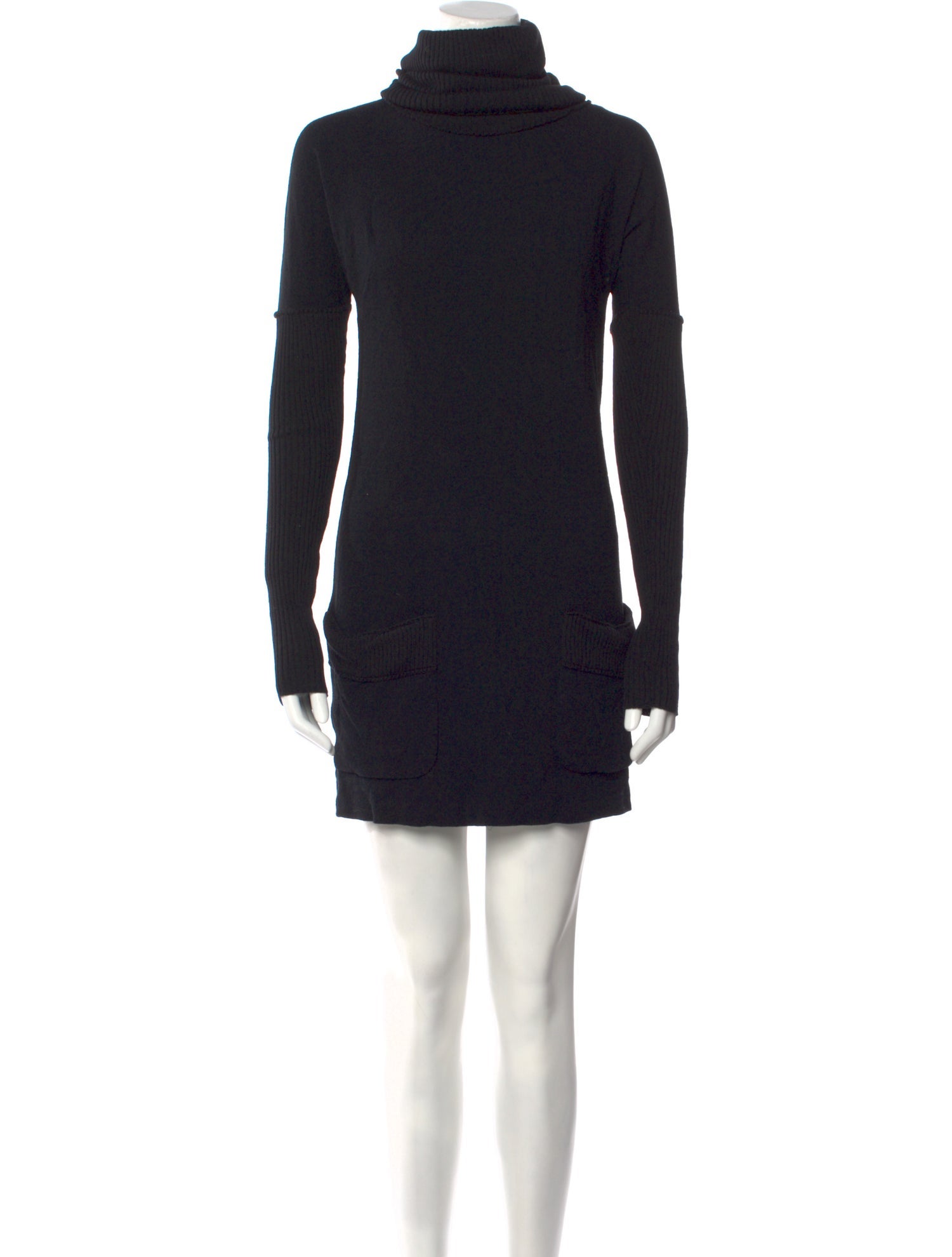 Dolce & Gabbana Turtleneck Mini Dress