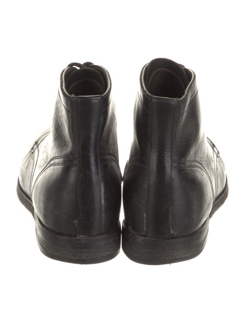 Dolce & Gabbana Leather Lace-Up Boots