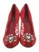 Dolce & Gabbana Lace Lace Pattern Pumps