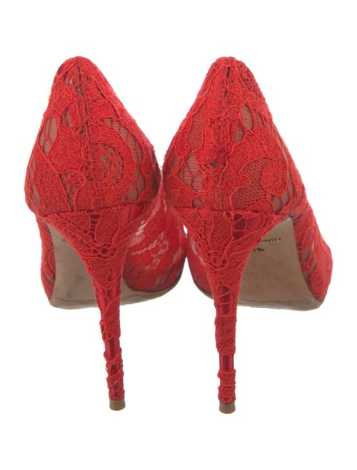 Dolce & Gabbana Lace Lace Pattern Pumps