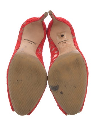 Dolce & Gabbana Lace Lace Pattern Pumps