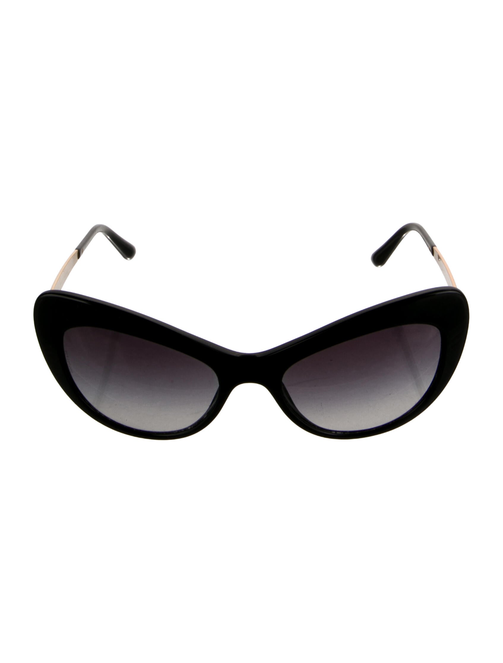 Dolce & Gabbana Cat-Eye Gradient Sunglasses