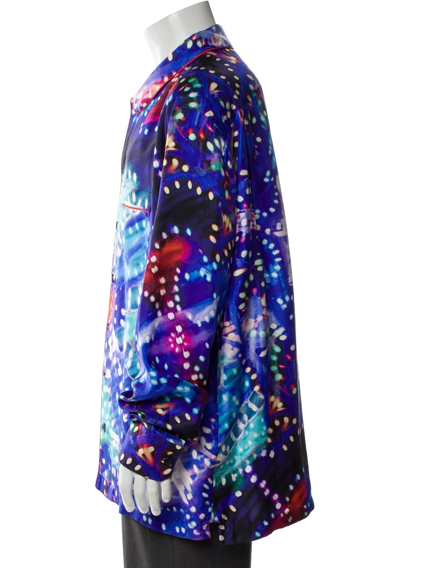 Dolce & Gabbana Silk Printed Pajama Top