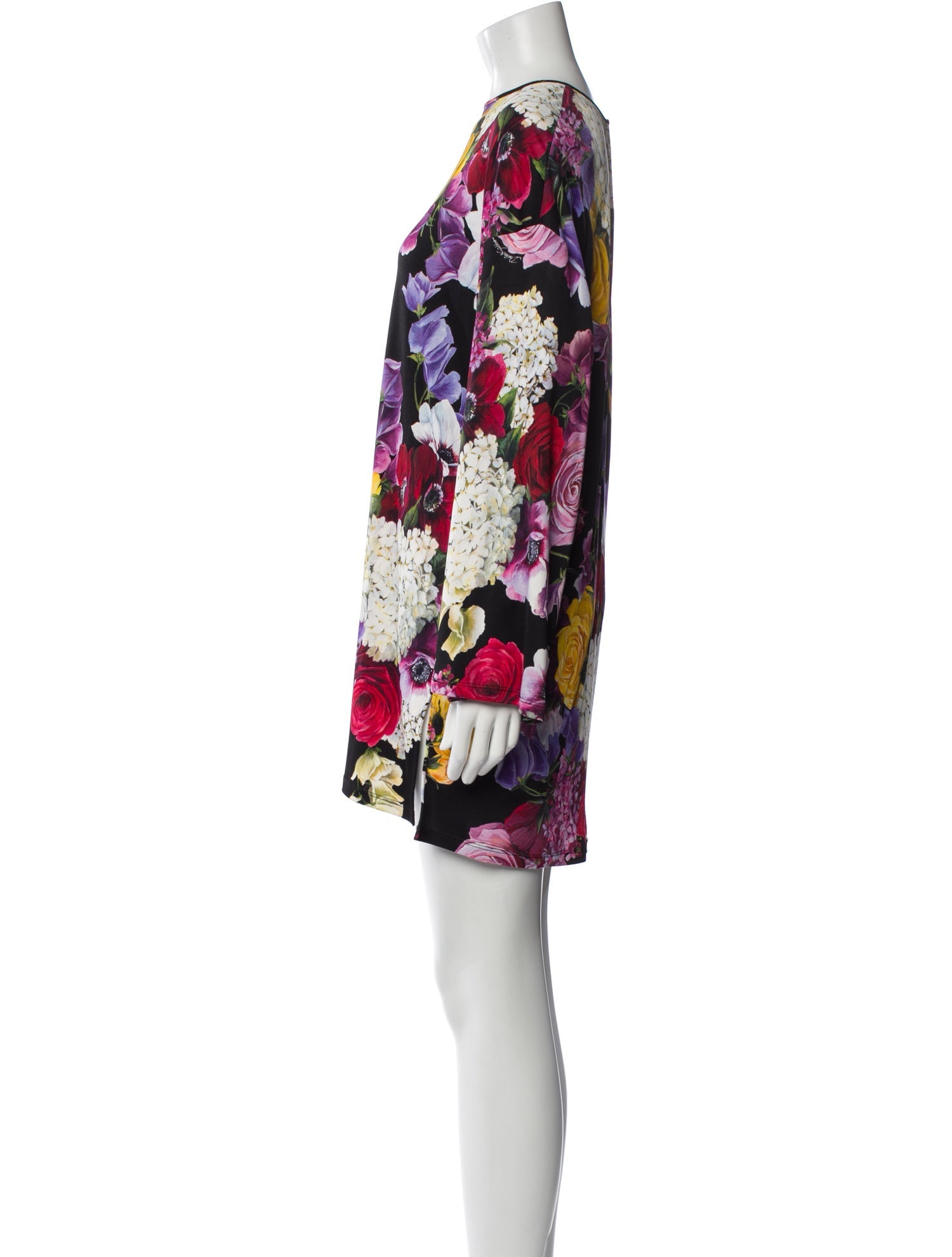 Dolce & Gabbana Floral Print Mini Dress