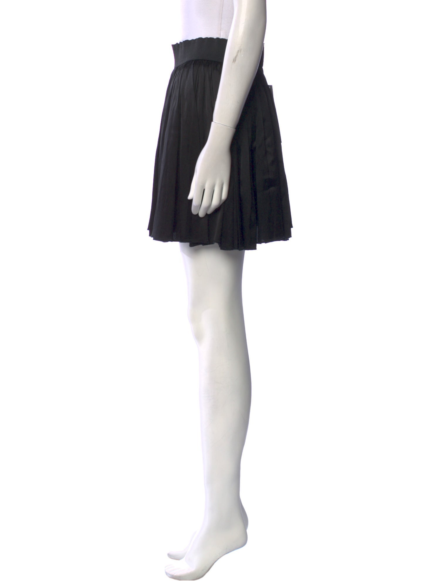 Dolce & Gabbana Silk Mini Skirt