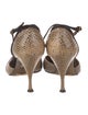 Dolce & Gabbana Snakeskin Animal Print D'Orsay Pumps