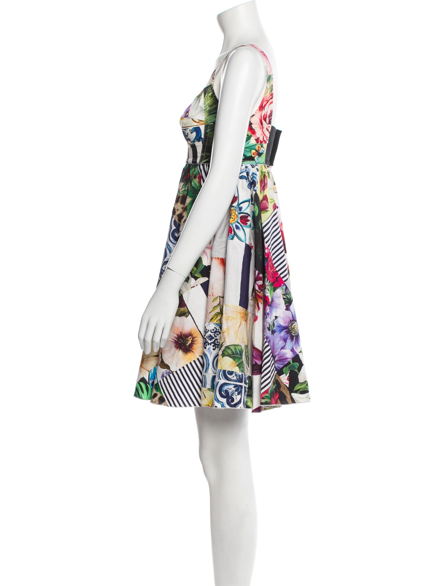 Dolce & Gabbana Printed Mini Dress