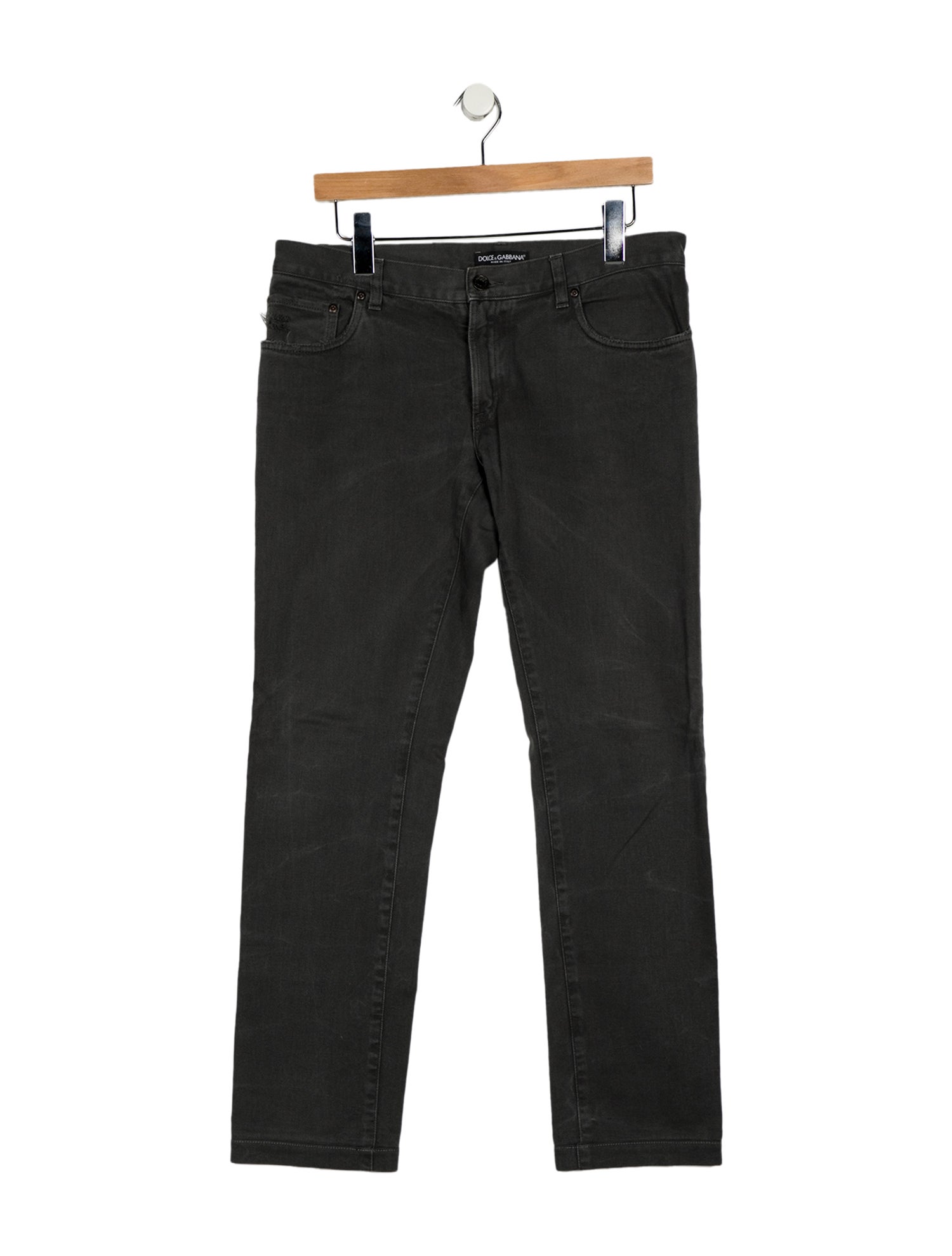Dolce & Gabbana Mid-Rise Straight Leg Jeans