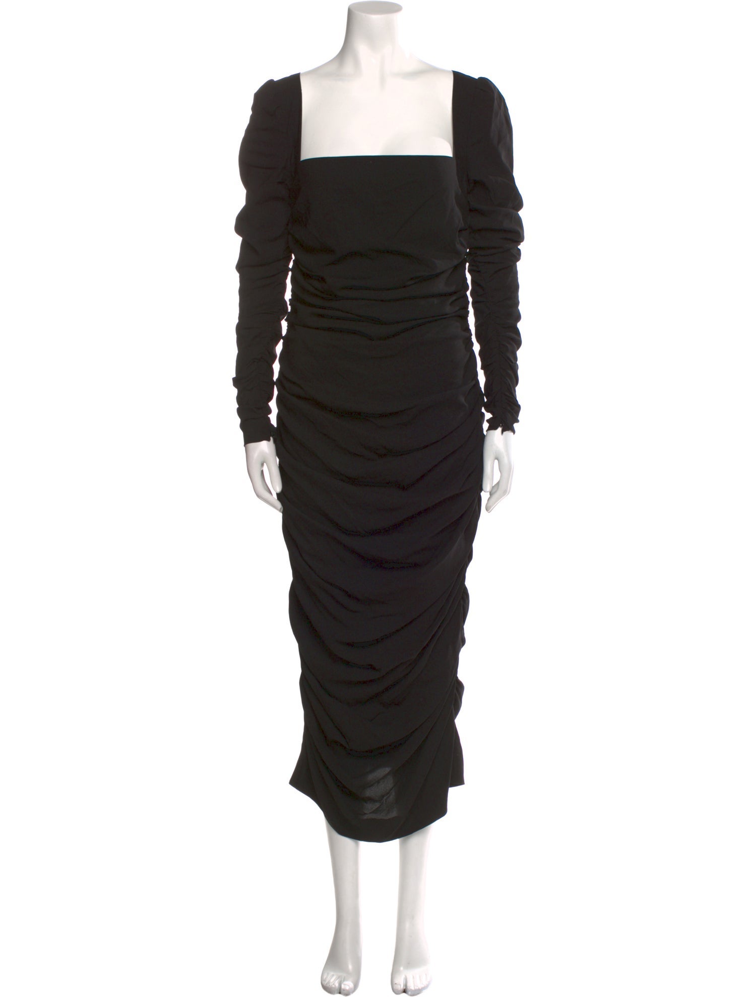 Dolce & Gabbana Square Neckline Long Dress