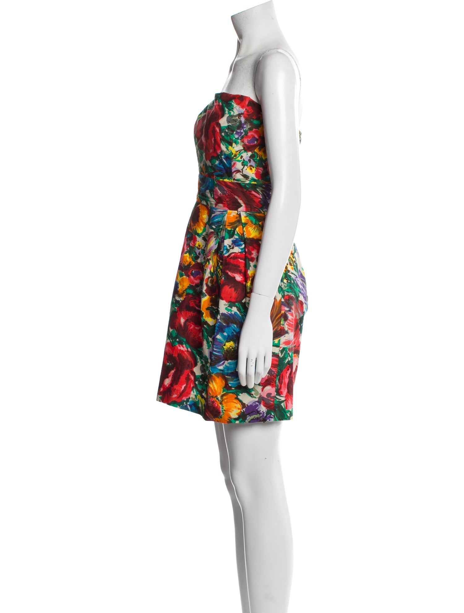 Dolce & Gabbana Floral Print Mini Dress