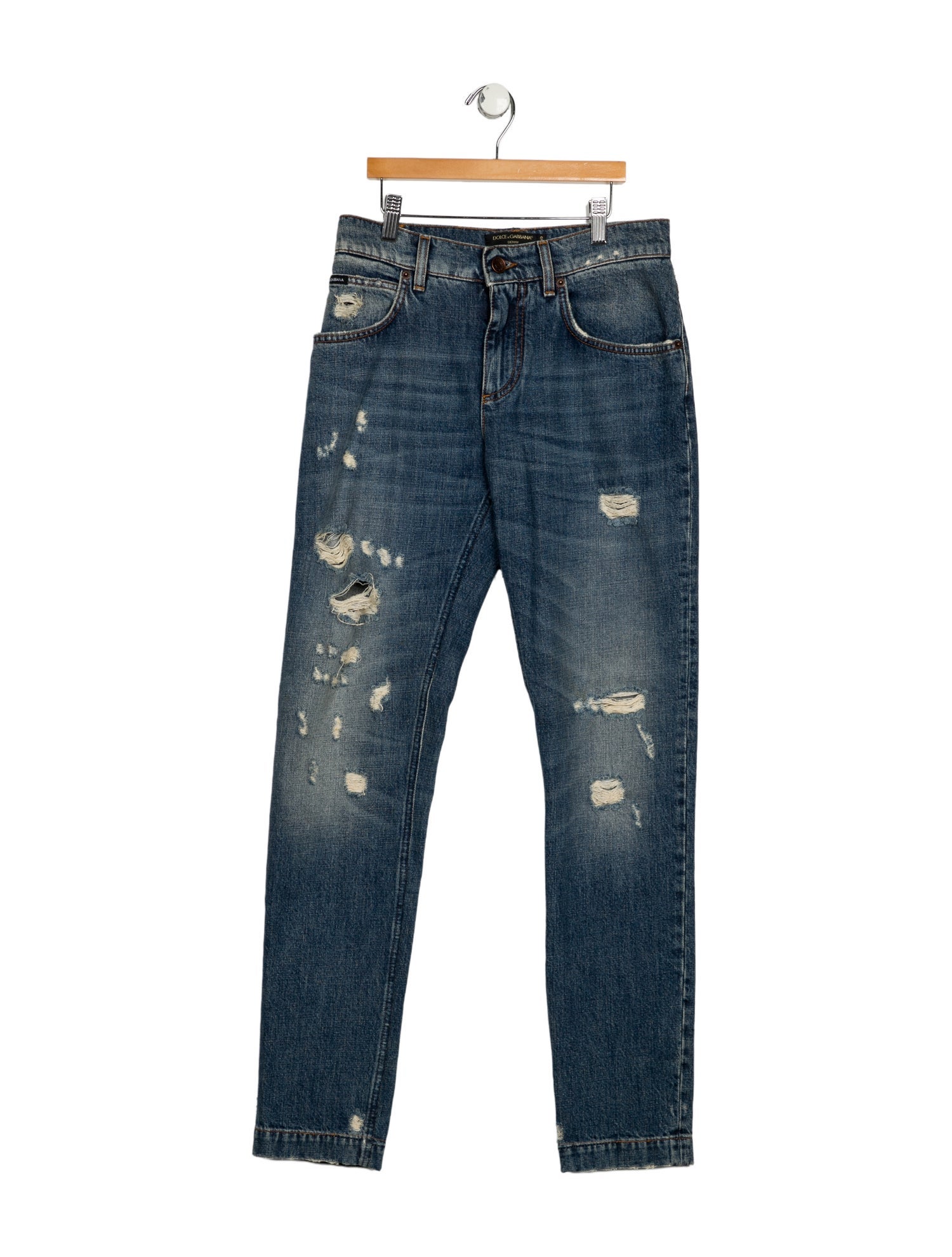 Dolce & Gabbana Vintage Straight Leg Jeans