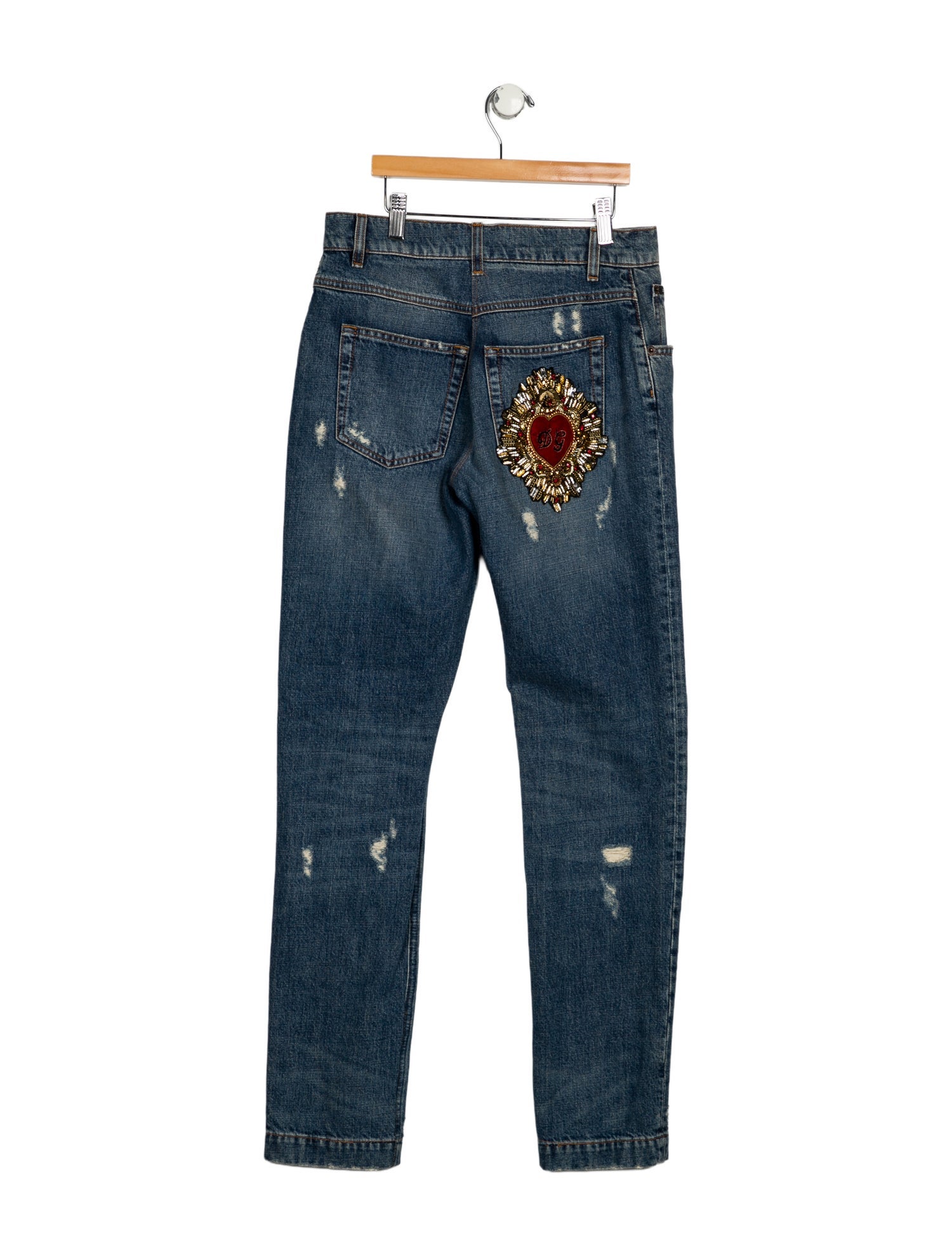 Dolce & Gabbana Vintage Straight Leg Jeans