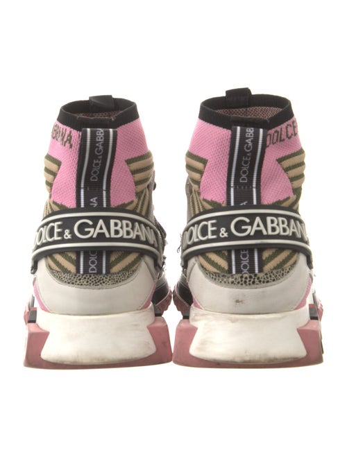 Dolce & Gabbana Printed Wedge Sneakers