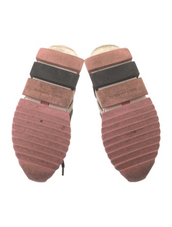 Dolce & Gabbana Printed Wedge Sneakers