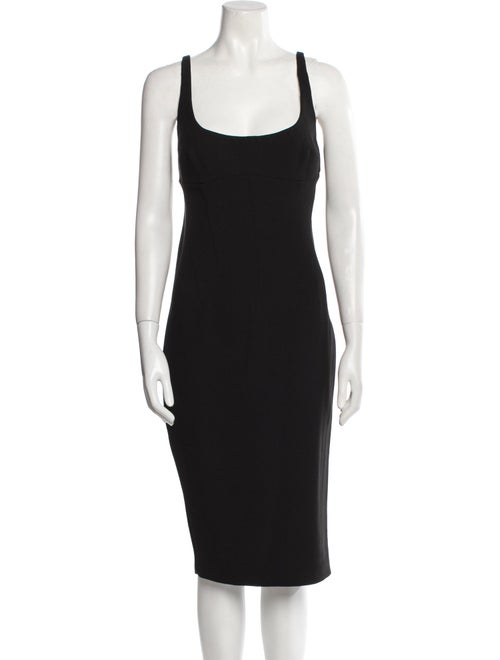 D&G Scoop Neck Midi Length Dress