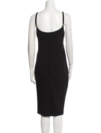 D&G Scoop Neck Midi Length Dress