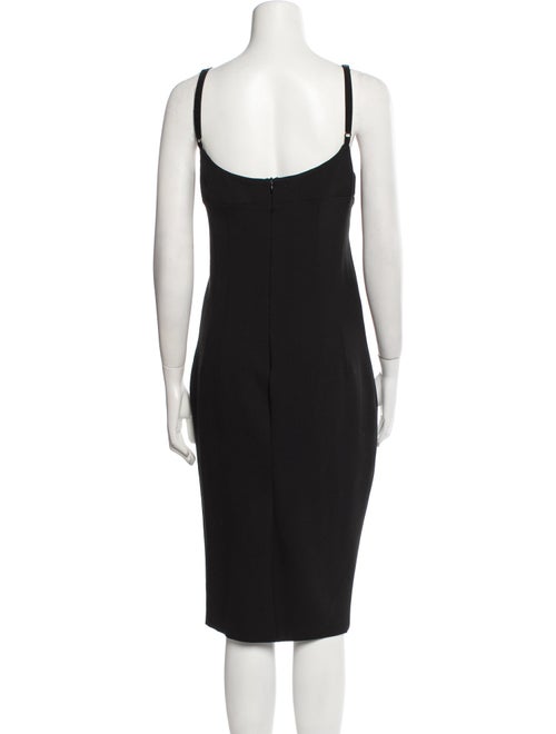D&G Scoop Neck Midi Length Dress