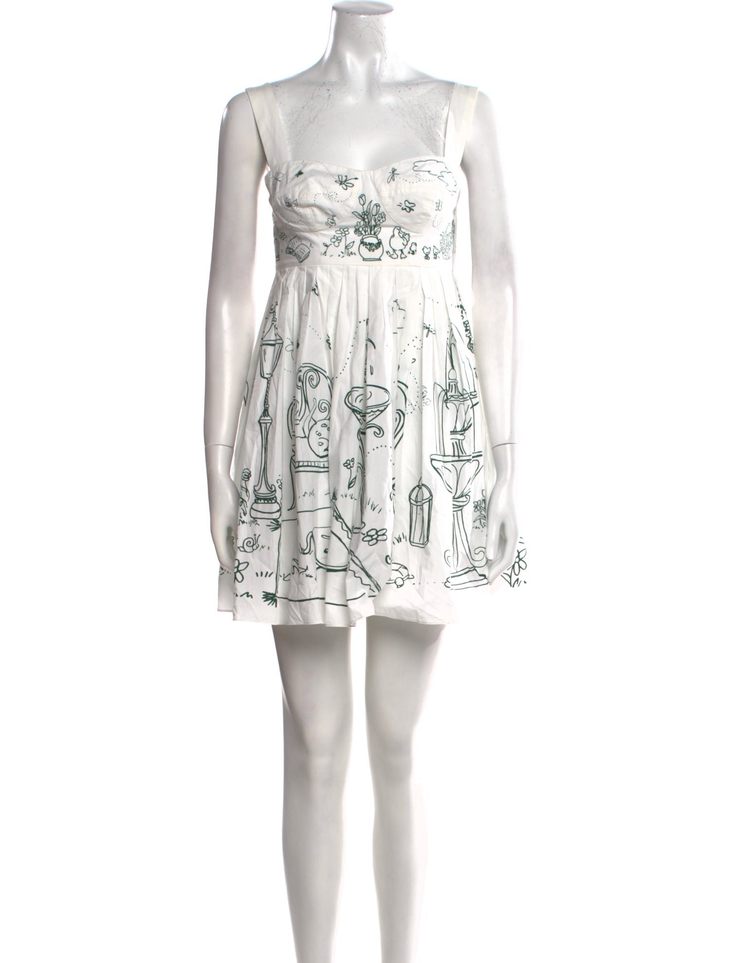 Dolce & Gabbana Printed Mini Dress