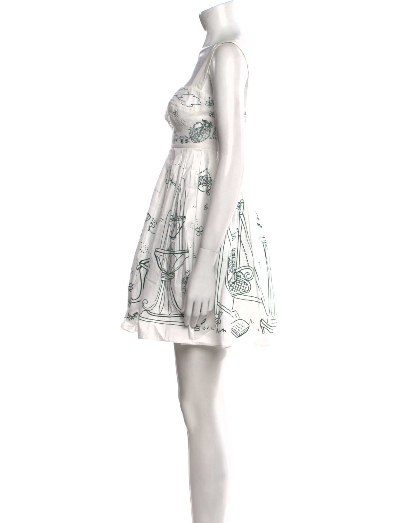 Dolce & Gabbana Printed Mini Dress