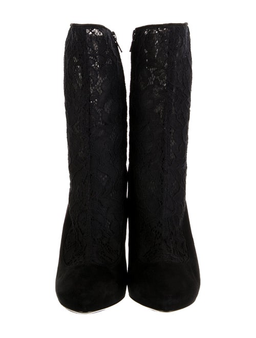 Dolce & Gabbana Lace Sock Boots
