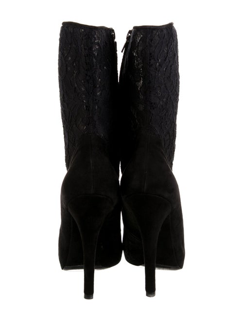 Dolce & Gabbana Lace Sock Boots