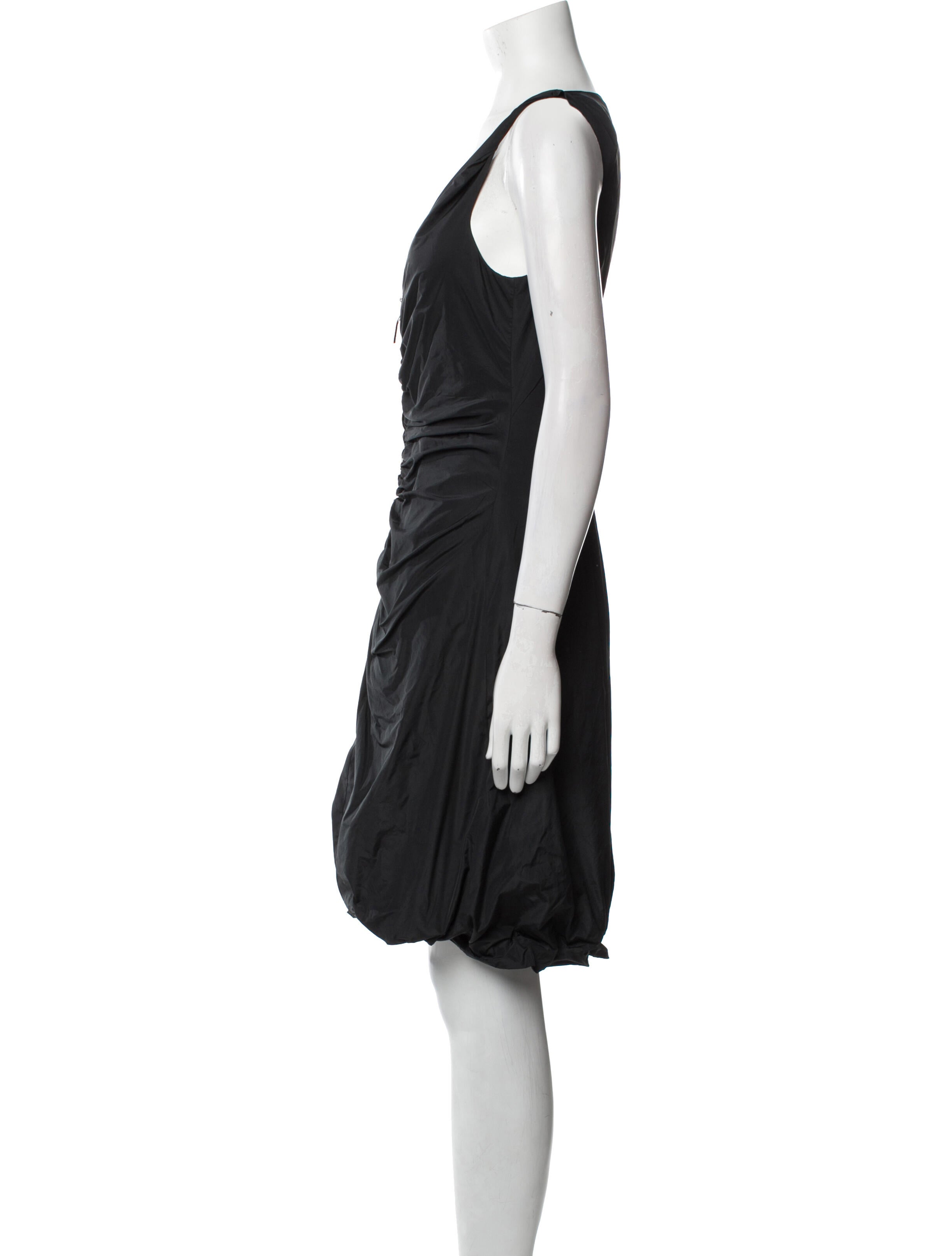 Dolce & Gabbana V-Neck Knee-Length Dress