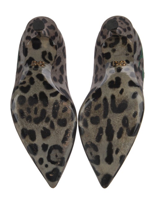Dolce & Gabbana Neoprene Animal Print Sock Boots