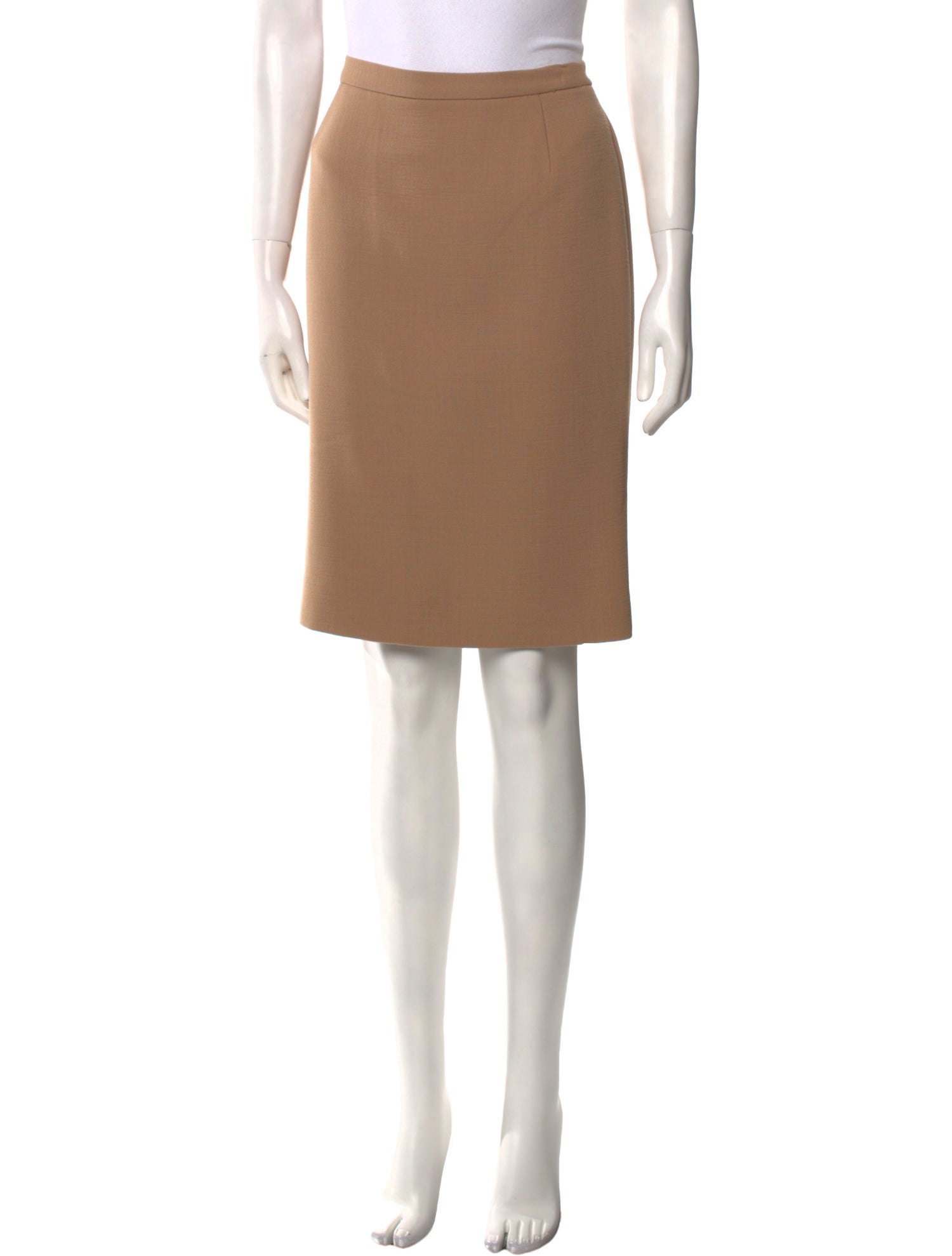 Dolce & Gabbana Virgin Wool Knee-Length Skirt