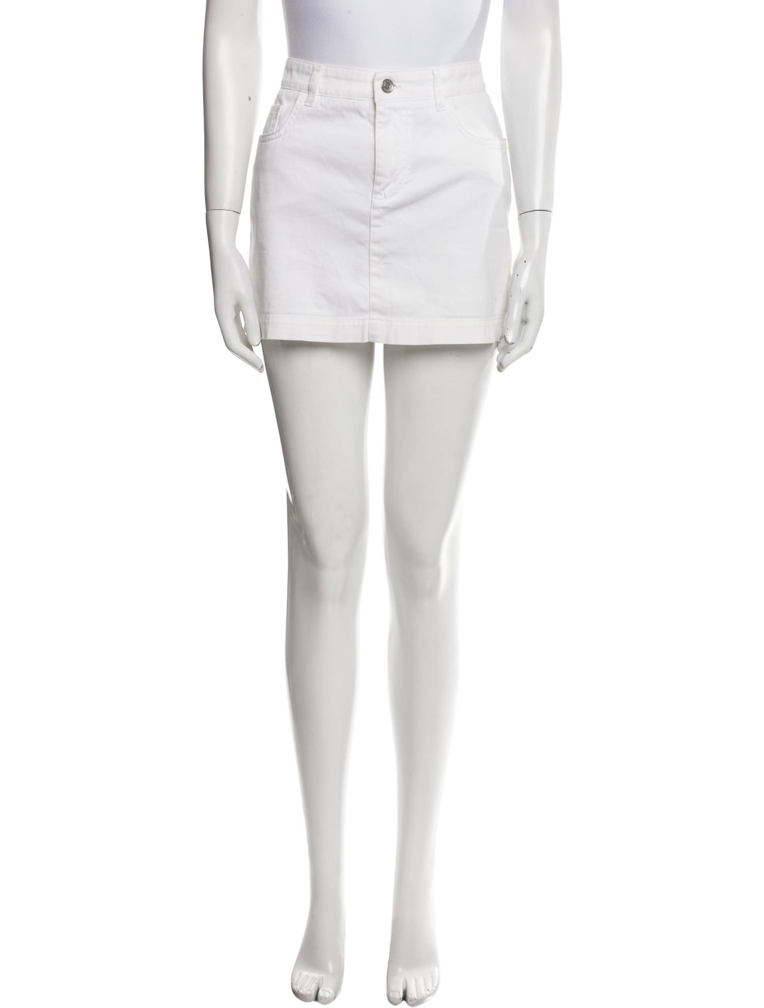 Dolce & Gabbana Crystal Embellishments Mini Skirt