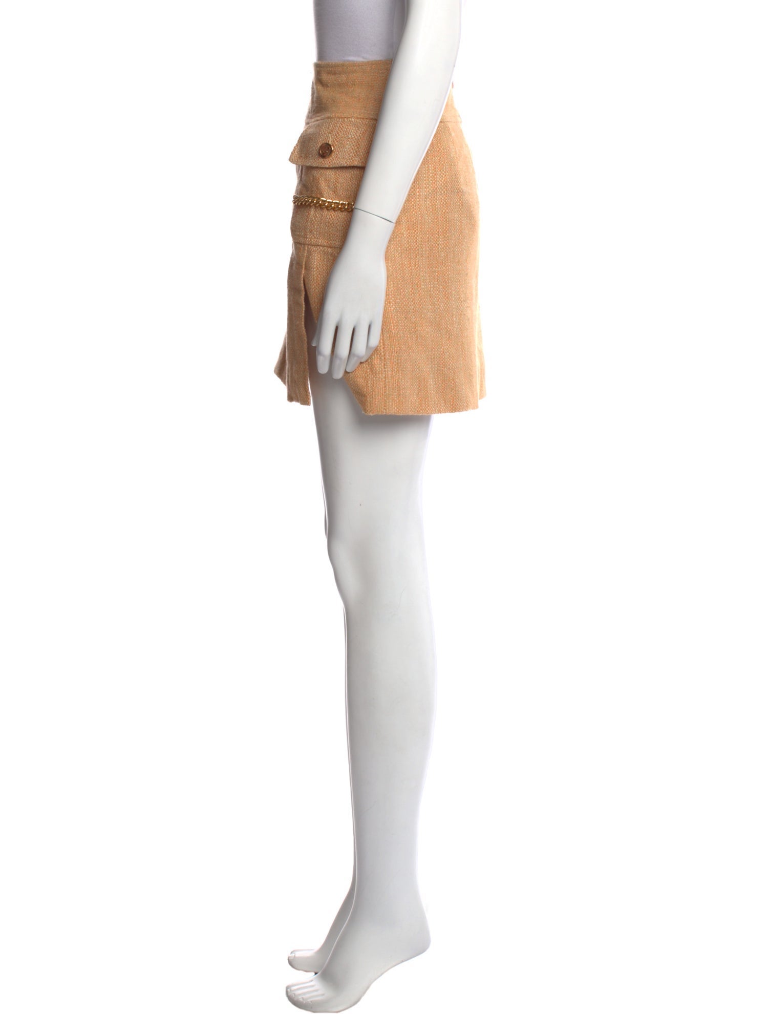 Dolce & Gabbana Silk Mini Skirt