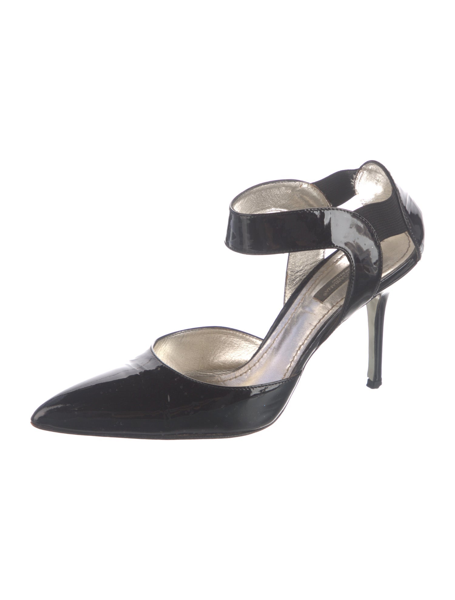 Dolce & Gabbana Patent Leather D'Orsay Pumps