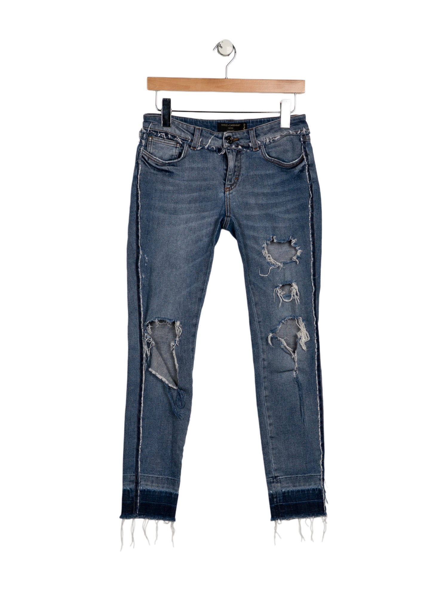 Dolce & Gabbana Low-Rise Skinny Leg Jeans