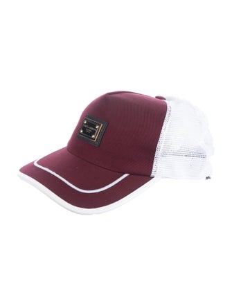 Dolce & Gabbana Embroidered Canvas Trucker Hat