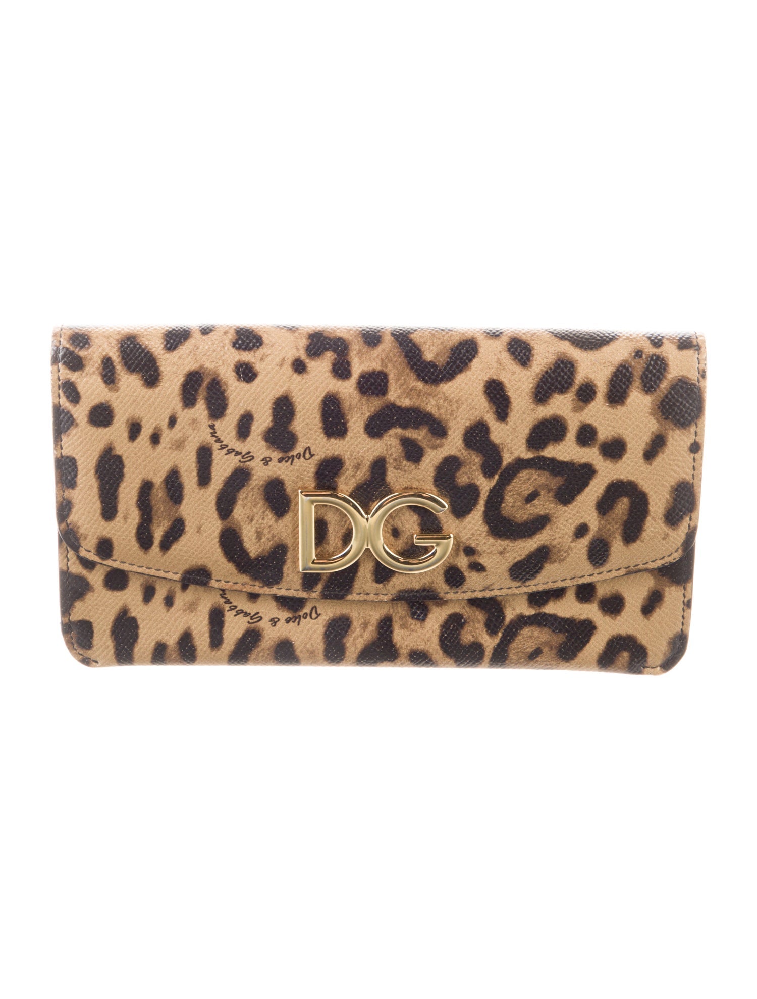 Dolce & Gabbana Animal Print Wallet