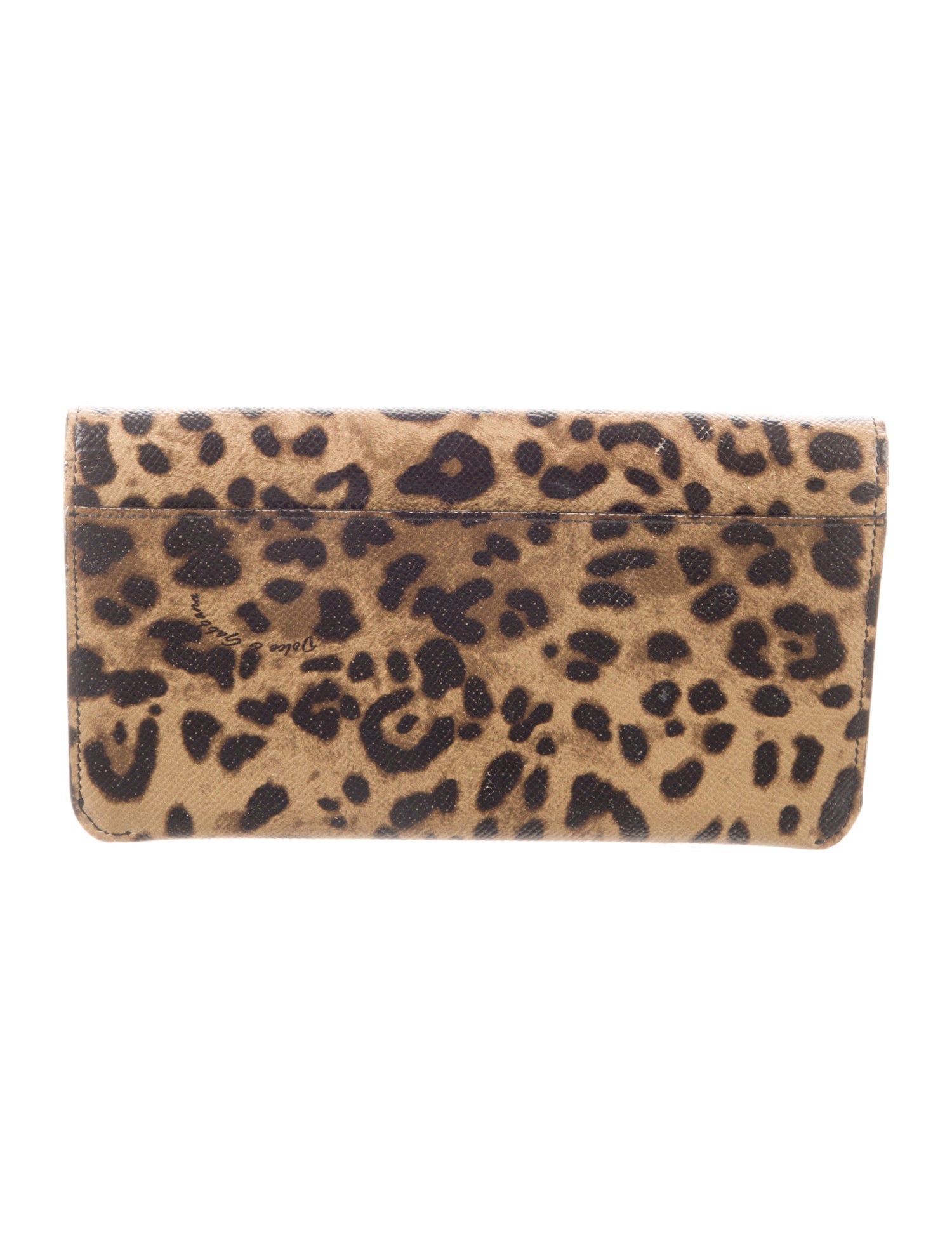 Dolce & Gabbana Animal Print Wallet