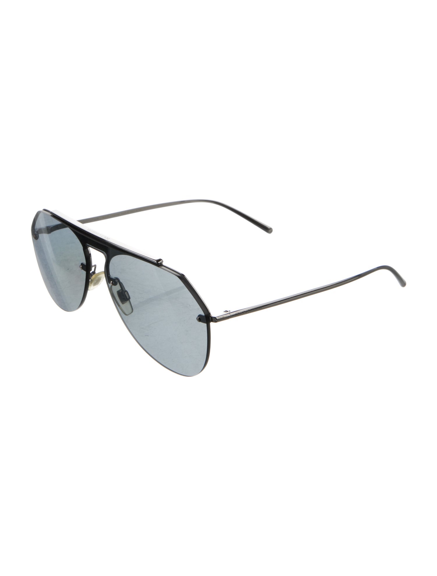 Dolce & Gabbana Aviator Mirrored Sunglasses
